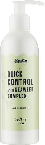 Mirella Professional Soft Spa Quick control -  Незмивний засіб із комплексом морських водоростей для дисципліни волосся 250 мл
