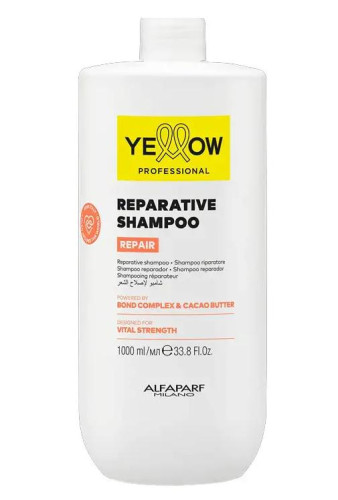 Yellow Repair Shampoo - Відновлювальний шампунь для пошкодженого та сильно пошкодженого волосся 1000 мл