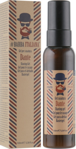 Barba Italiana Dante - Гель для гоління 100 мл