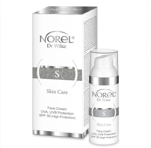 Norel Skin Care Face Cream UV Protection SPF 50 Сонцезахисний крем із високим ступенем захисту SPF 50 50 мл