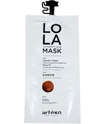 Artego LOLA Your Beauty Color Mask (міні) Відтінкова маска (міні) CHOCO / ШОКОЛАД