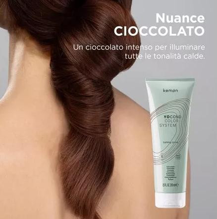  Kemon Yo Color System Yo Cond - Тонирующая маска для волос Cioccolato - Шоколад