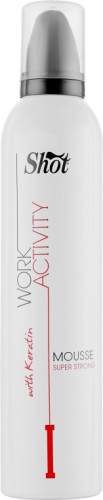 Shot Super Strong Mousse Work Activity - Мус супер-сильної фіксації 300 мл