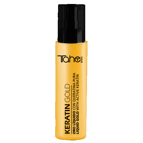 Tahe Botanic Keratin Gold - Аргановое масло с частицами жидкого золота  30 мл