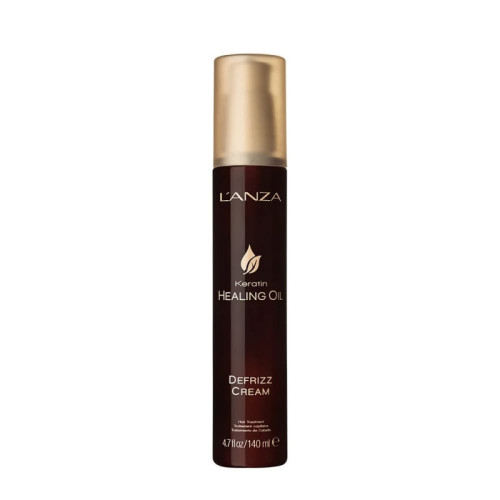 L'anza Keratin Healing Oil Defrizz Cream - Розгладжувальний крем для волосся з кератиновим еліксиром 140 мл