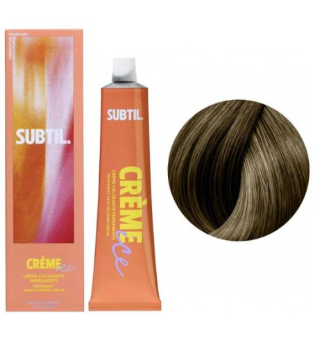 Ducastel Subtil ICE Colors - Стійка крем-фарба 60 мл 6IC - холодний темний блонд
