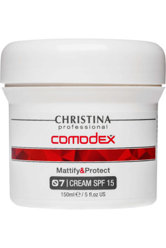 CHRISTINA Comodex Mattify Protect SPF15 - Сонцезахисний крем з матовим ефектом для проблемної шкіри 150 мл