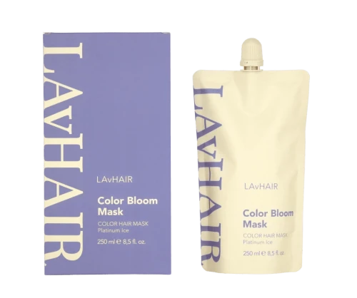 LAvHAiR Color Bloom Mask (Platinum Ice) - Тонуюча маска-догляд для волосся  250 мл