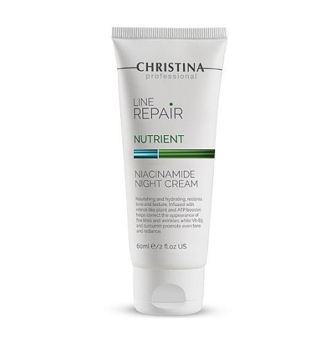 CHRISTINA Line Repair Nutrient Niacinamide Night Cream - Нічний крем для обличчя з ніацинамідом  60 мл