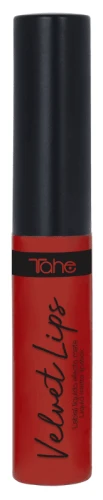 Tahe Velvet Lips Barra Labios Liquida Lipstick "Moulin Royge" - Матовая жидкая губная помада Moulin Rouge