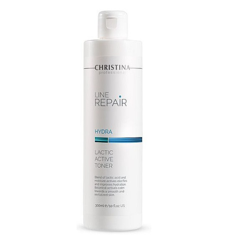CHRISTINA Line Repair Hydra Lactic Active Toner - Тонік з молочною кислотою для обличчя 300 мл