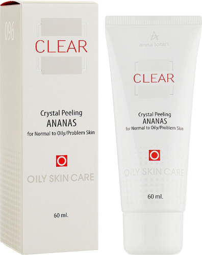 Anna Lotan Clear Crystal Peeling Ananas - Кристаллический ананасовый пилинг  60 мл
