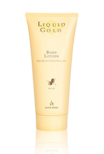 Anna Lotan Liquid Gold Body Lotion - Жидкое золото лосьон для тела 200 мл