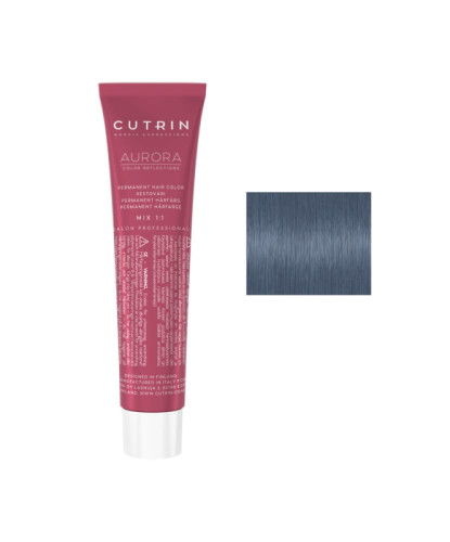 Cutrin Aurora Permanent Hair Color - Фарба для волосся 60 мл 8S Морозна сталь світлий блонд