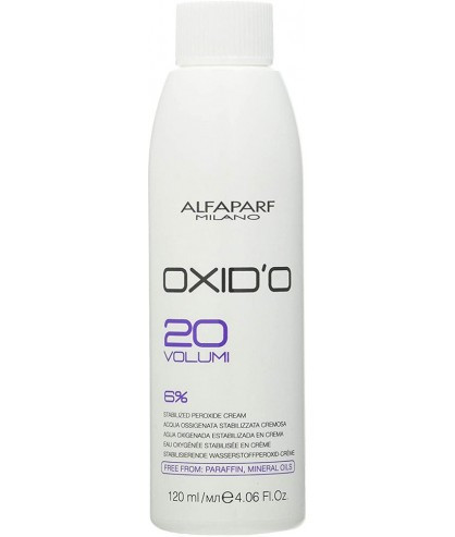 Alfaparf Oxid'o Oxydant Cream - Окислювач для волосся 120 мл 20 vol (6%)