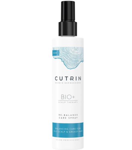 Cutrin BIO+ Re-Balance Care Spray - Балансирующий и увлажняющий спрей для жирной кожи головы 200 мл