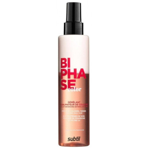 SUBTIL Bi-Phase Detangling Shine Treatment - Двофазний спрей для блиску фарбованого волосся  200 мл
