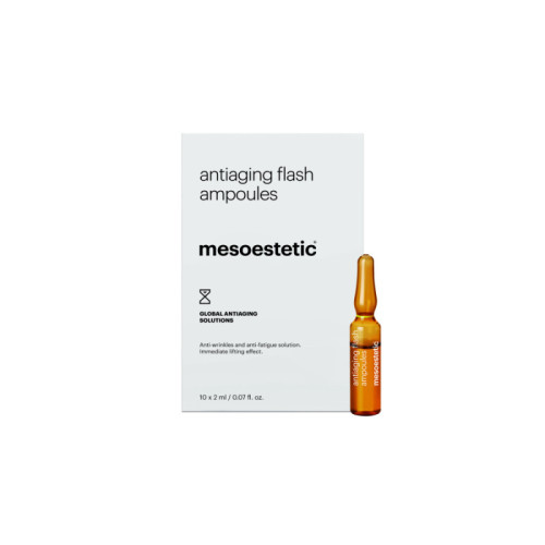 Mesoestetic Antiaging Flash - Омолаживающие ампулы  10 х 2 мл