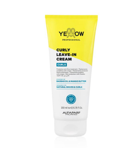 Yellow Curls Leave-In Cream - Незмивний крем для кучерявого волосся 200 мл