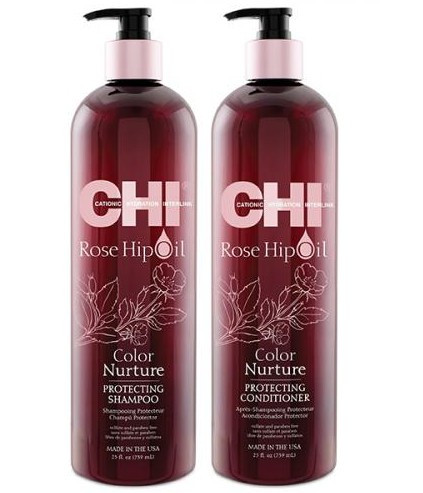 CHI Rose Нип Protecting Kit - Набор для защиты волос с шиповником набор