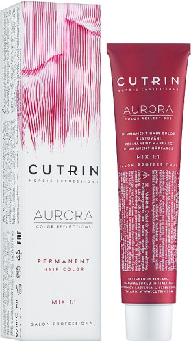 Cutrin Aurora Permanent Hair Color - Краска для волос 60 мл 0.03 Золотое прикосновение