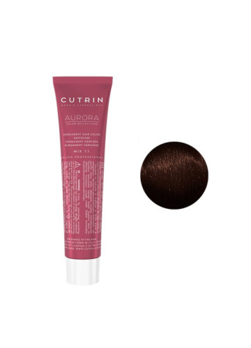Cutrin Aurora Permanent Hair Color - Краска для волос 60 мл 6.75 Шоколадное пирожное