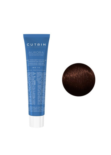 Cutrin Aurora Demi Color - Безаммиачная краска для волос 60 мл 6.75 Шоколадное пирожное