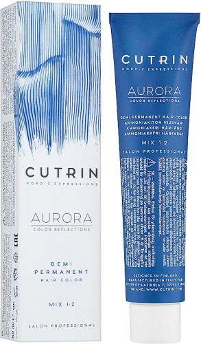 Cutrin Aurora Demi Color - Безаммиачная краска для волос 60 мл 9.16 Позолота