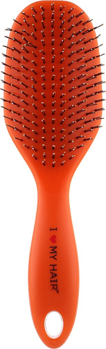 I Love My Hair "Spider"- Щітка для волосся глянцева Помаранчева L 1501