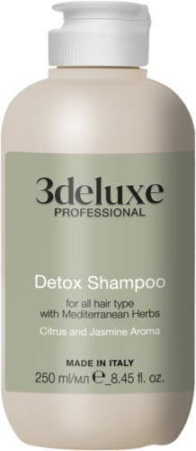 3DeLuXe Detox Shampoo - Шампунь для всех типов волос 250 мл