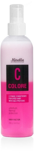Mirella Professional C Colore - Двофазний кондиціонер із термозахистом для фарбованого волосся  250 мл