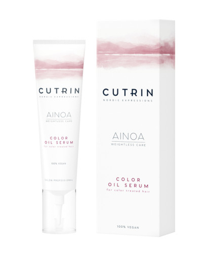 Cutrin Ainoa Color Serum - Сыворотка разглаживающая блеск и сияние 40 мл