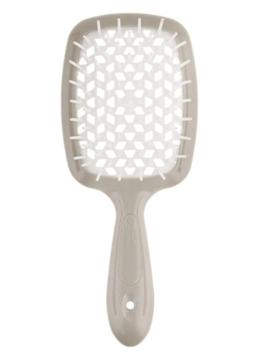 Janeke Superbrush - Гребінець для волосся Сіра з білим