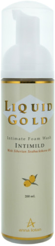 Anna Lotan Liquid Gold Intimild Intimate Foam Wash - Рідке мило для інтимних ділянок тіла  200 мл