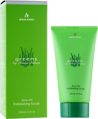 Anna Lotan Greens Natural Peeling - Натуральный скраб-эксфолиант 150 мл 411