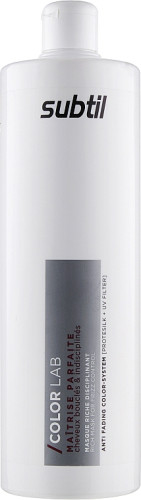 Subtil Color Lab Perfect Frizz-Control Rich Mask - Маска для неслухняного і кучерявого волосся 1000 мл