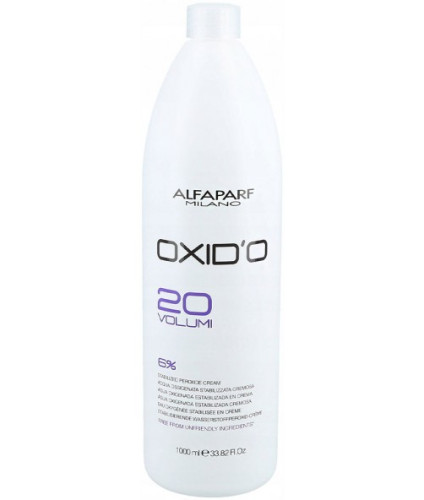 Alfaparf Oxid'o Oxydant Cream - Окислювач для волосся 1000 мл 20 vol (6%)