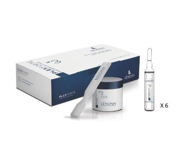 Lendan PLEX FORTE - Восстанавливающая маска бустер для волос №3 6 х 13 мл