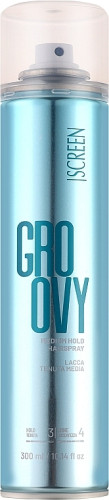 Screen Groovy Medium Hold Hair Spray Лак для волосся середньої фіксації 300 мл