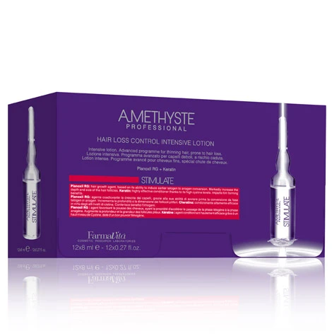 FarmaVita Amethyste Stimulate Intensive Lotion - Лосьон для стимуляции роста волос 12 x 8 мл