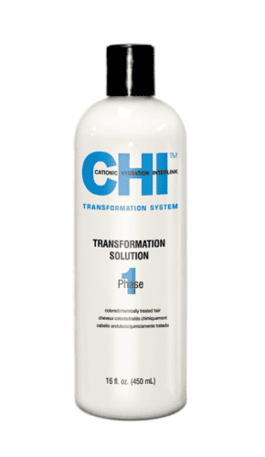CHI Transformation Solution Formula C Phase 1 - Выпрямляющая жидкость для осветленных, пористых или тонких волос
 450 мл