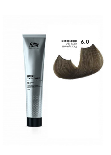 Shot Born To Be Colored Hair Color Cream - Крем-фарба для волосся 100 мл 6.0 Темний блонд