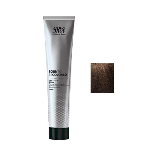 Shot Born To Be Colored Hair Color Cream - Крем-фарба для волосся 100 мл 7.00 Блонд інтенсивний