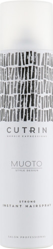 Cutrin Muoto Strong Instant Hairspray - Лак для моментальної сильної фіксації 300 мл