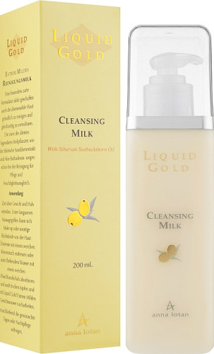 Anna Lotan Liquid Gold Cleansing Milk - Золоте молочко 200 мл