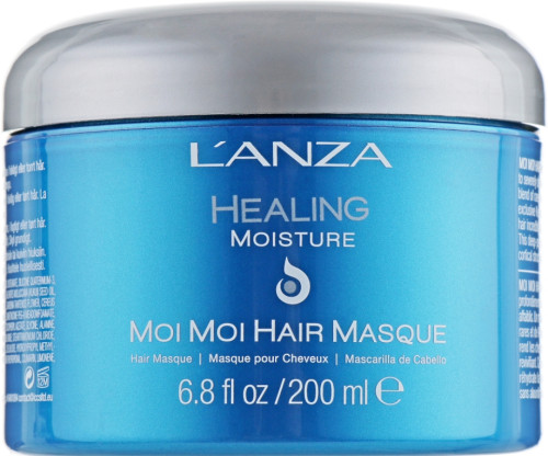 L'anza Healing Moisture Moi Moi Hair Masque - Зволожувальна та відновлювальна маска для волосся 200 мл