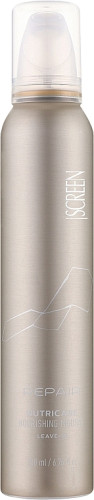 Screen Repair Nutricare Nourishing Mousse Leave-in Несмываемый питательный мусс для поврежденных вол 200 мл