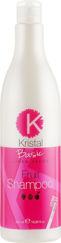 BBcos Kristal Basic Fruit Shampoo - Фруктовий шампунь для волосся 500 мл