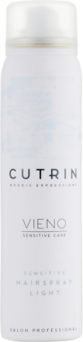 Cutrin Vieno Sensitive Hairspray Light - Лак легкої фіксації для чутливого волосся 100 мл