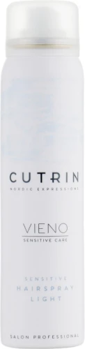 Cutrin Vieno Sensitive Hairspray Light - Лак легкой фиксации для чувствительных волос 100 мл